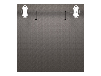 VK-1218 Sacagawea Tension Fabric Displays | Trade Show Displays