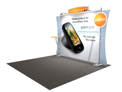 VK-1222 Sacagawea Tension Fabric Displays | Trade Show Displays