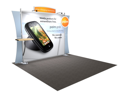 VK-1222 Sacagawea Tension Fabric Displays | Trade Show Displays