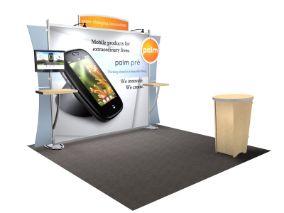 VK-1225 Sacagawea Tension Fabric Displays | Trade Show DIsplays