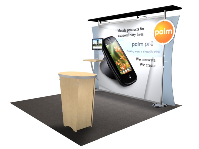 VK-1230 Sacagawea Tension Fabric Displays | Trade Show DIsplays