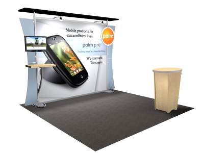 VK-1230 Sacagawea Tension Fabric Displays | Trade Show DIsplays