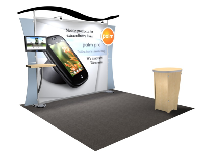 VK-1234 Sacagawea Tension Fabric Displays | Trade Show DIsplays