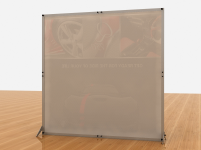 Tension Fabric Displays | VK-1903 Segue Sunrise 