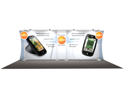 VK-2108 Sacagawea Tension Fabric Displays | Trade Show Displays