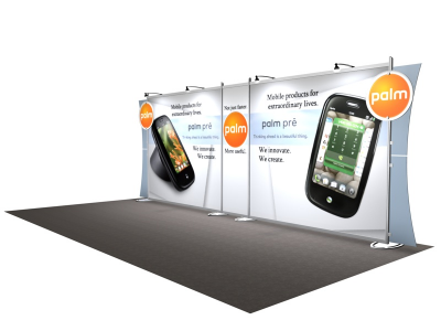 VK-2108 Sacagawea Tension Fabric Displays | Trade Show Displays