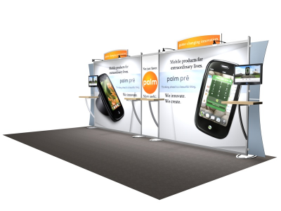 VK-2110 Sacagawea Tension Fabric Displays | Trade Show Displays