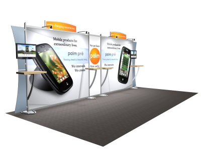 VK-2110 Sacagawea Tension Fabric Displays | Trade Show Displays