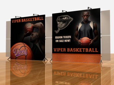 Tension Fabric Display Graphics | VK-2310 SEGUE Sunrise 