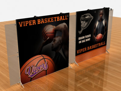 Tension Fabric Display Graphics | VK-2310 SEGUE Sunrise 