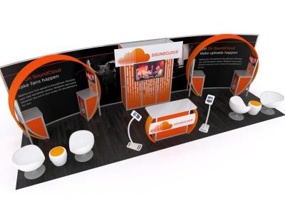  Custom Modular Hybrid Displays | VK-3006 30 Ft Visionary Designs Inline