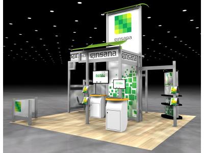 VK-5076 Visionary Island Display | Trade Show Displays