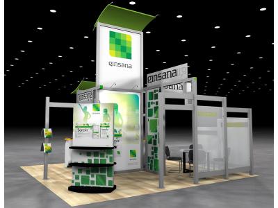 VK-5076 Visionary Island Display | Trade Show Displays