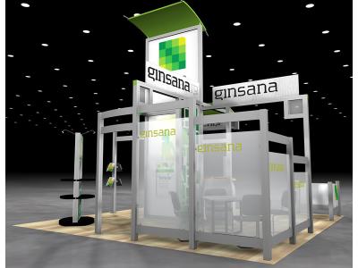 VK-5076 Visionary Island Display | Trade Show Displays