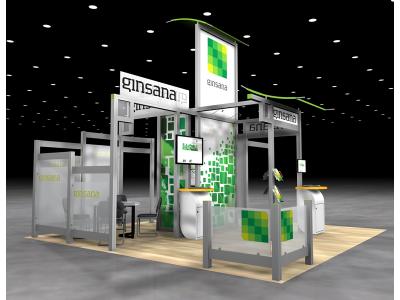 VK-5076 Visionary Island Display | Trade Show Displays