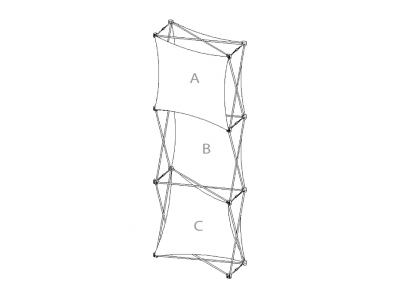 Pop Up Displays | 1x3 B Xpressions Schematic