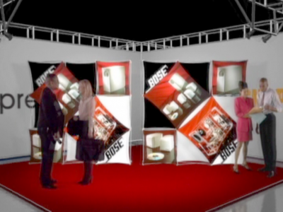 Pop Up DIsplays | Xpressions XSNAP 3x3 Booth