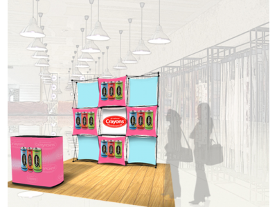 Pop Up Displays | Express Kit B rendering