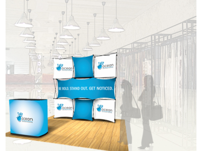 Pop Up Displays | Express Kit D rendering