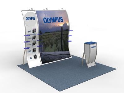 VK-1514 Olga- Perfect 10 Trade Show Displays 