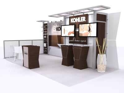 VK-2921 20 Ft Visionary Designs   | Trade Show Displays