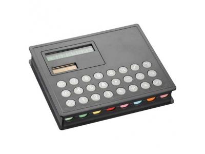 Promotional Giveaway Technology | Calculator & Sticky Note Case