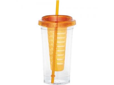 Promotional Giveaway Drinkware | Cool Gear Sedici Fruit Infuser Tumbler 24oz