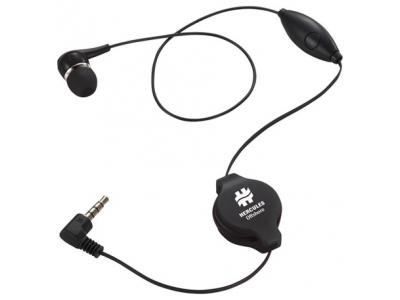 Promotional Giveaway Technology | Retractable Ear bud with Mic