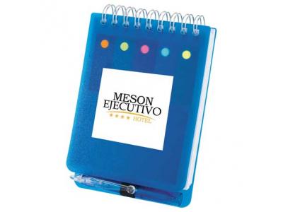 Promotional Giveaway Office | Memo Flag Spiral Jotter