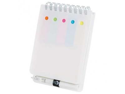 Promotional Giveaway Office | Memo Flag Spiral Jotter