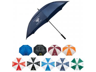 Promotional Giveaway Gifts & Kits | 62" Course Vented Golf Umbrella