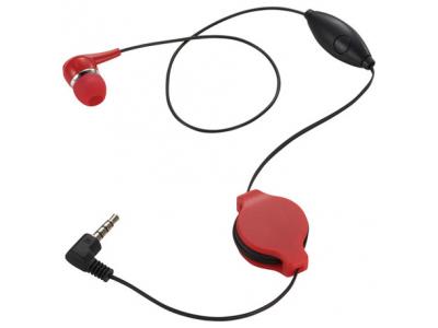 Promotional Giveaway Technology | Retractable Ear bud with Mic