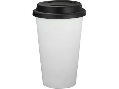 Promotional Giveaway Drinkware | Double-Wall Ceramic Tumbler 11oz