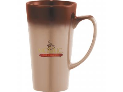 Promotional Giveaway Drinkware | Cafe Tall Latte Ceramic Mug 14oz