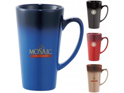 Promotional Giveaway Drinkware | Cafe Tall Latte Ceramic Mug 14oz