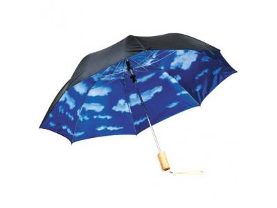 Promotional Giveaway Gifts & Kits | 46" Blue Skies Auto Open Folding Umbrella