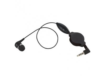 Promotional Giveaway Technology | Retractable Ear bud with Mic