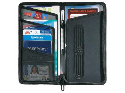 Promotional Giveaway Gifts & Kits | elleven Traverse RFID Travel Wallet