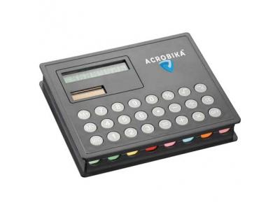 Promotional Giveaway Technology | Calculator & Sticky Note Case