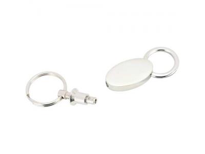 Promotional Giveaway Gifts & Kits | Oval Valet Key Ring