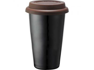 Promotional Giveaway Drinkware | Double-Wall Ceramic Tumbler 11oz