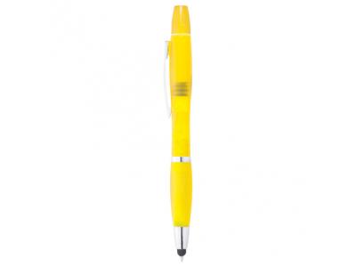 Promotional Giveaway Writing Insruments | Nash Pen-Stylus-Highlighter - Crystal