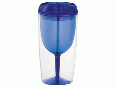 Promotional Giveaway Drinkware | Game Day Wine Glass Cup 10oz