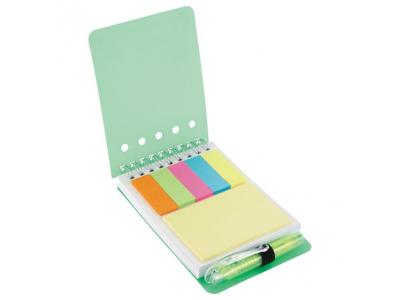 Promotional Giveaway Office | Memo Flag Spiral Jotter