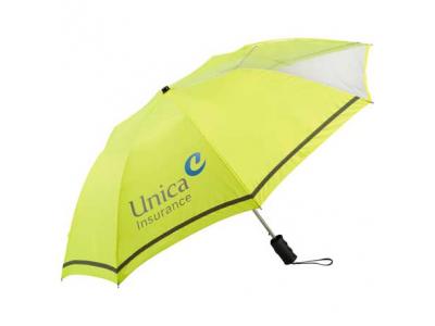 Promotional Giveaway Gifts & Kits | 42" Clear View Auto Open Safety Umbrella