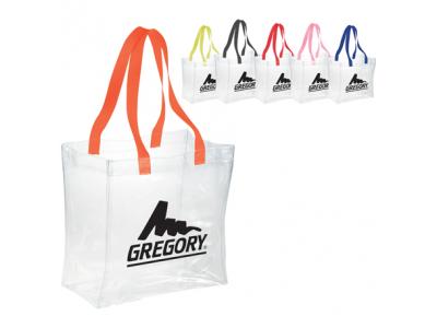 Promotional Giveaway Bags | Rally Clear Stadium Tote