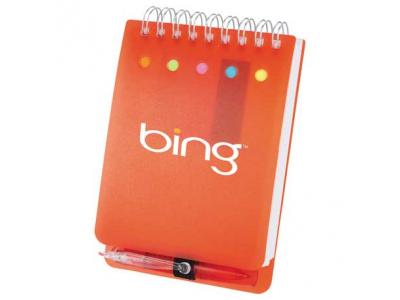 Promotional Giveaway Office | Memo Flag Spiral Jotter