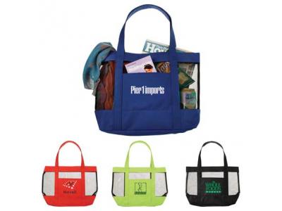 Promotional Giveaway Bags | Surfside Mesh Tote Bag