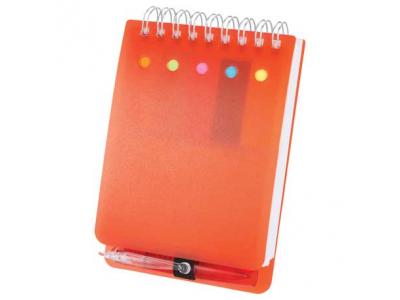 Promotional Giveaway Office | Memo Flag Spiral Jotter