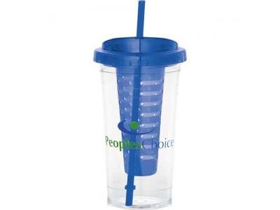 Promotional Giveaway Drinkware | Cool Gear Sedici Fruit Infuser Tumbler 24oz